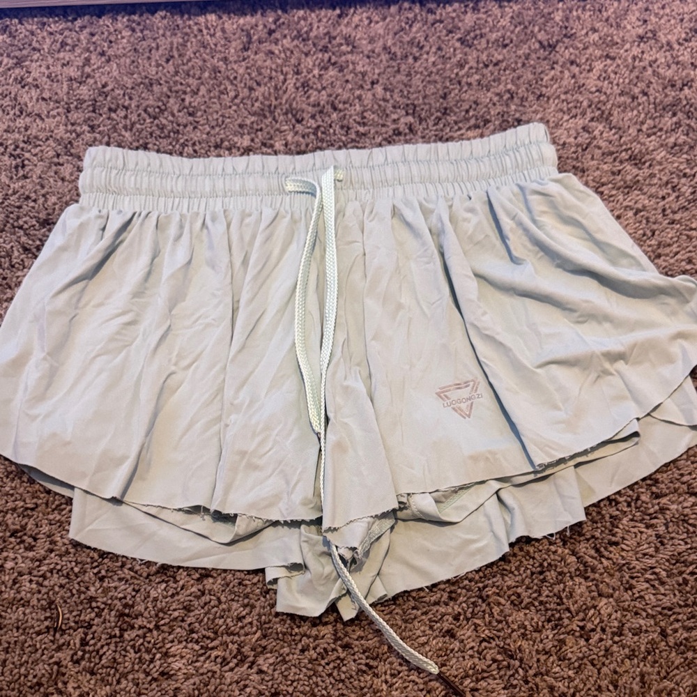 Women's Light blue butterfly shorts!